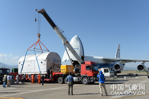 可抓闪电的卫星：风云四号卫星抵达发射基地